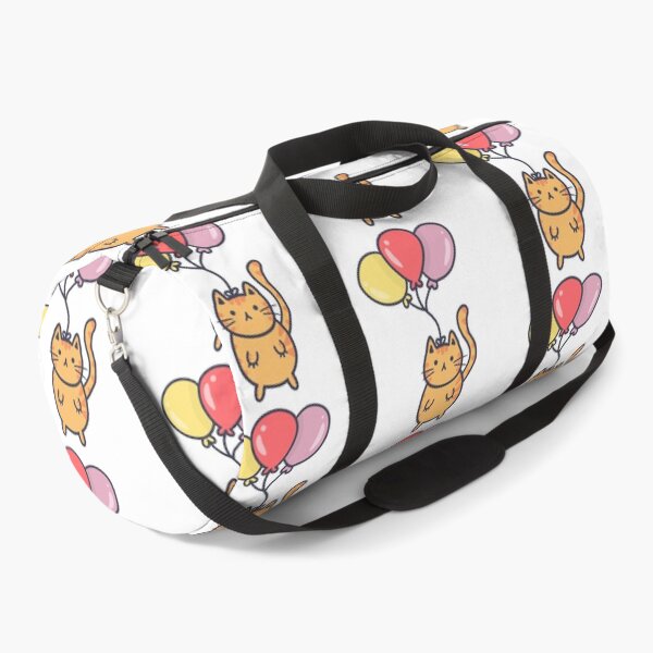 Item preview, cute flying balloon cat designed and sold by moonbean-art.