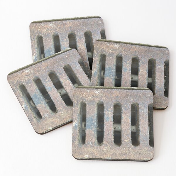 Item preview, Rusted Metal Floor Grating designed and sold by Sinemathk.