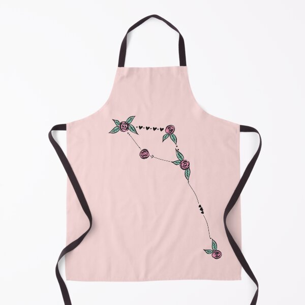 Item preview, Delphinus (Dolphin) Constellation Roses and Hearts Doodle designed and sold by EndlessDoodles.