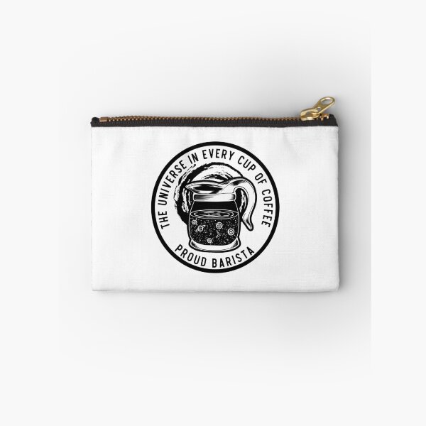 Item preview, The Universe In Every Cup Of Coffee, Proud Barista, Black Badge designed and sold by anghelapparel.