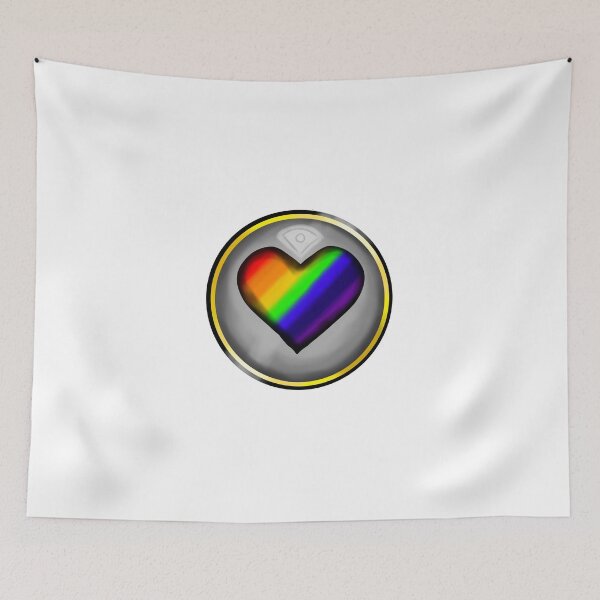Item preview, LGBTQ+ Heart designed and sold by TinyThreadThing.