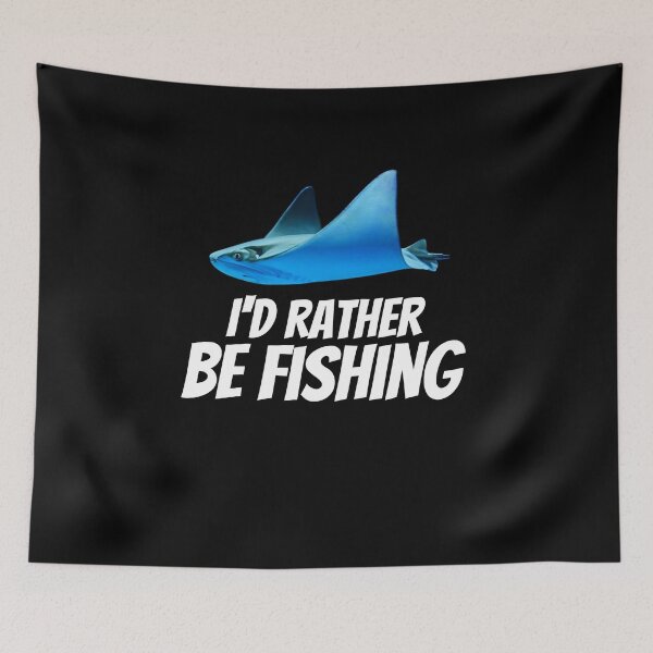 Item preview, I'd Rather Be Fishing  designed and sold by FreedomUniverse.