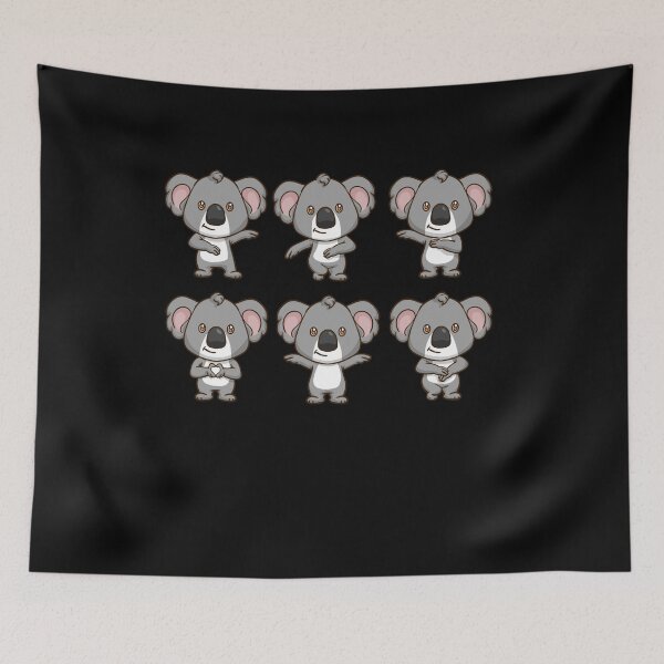 Item preview, Koala Lover Women Australia Eucalyptus Cute Dancing Koalas designed and sold by DSWShirts.