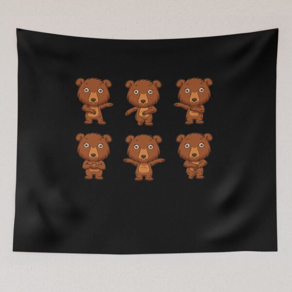 Item preview, Cute Dancing Grizzly Bear Lover Women Men Grizzly Bear designed and sold by DSWShirts.