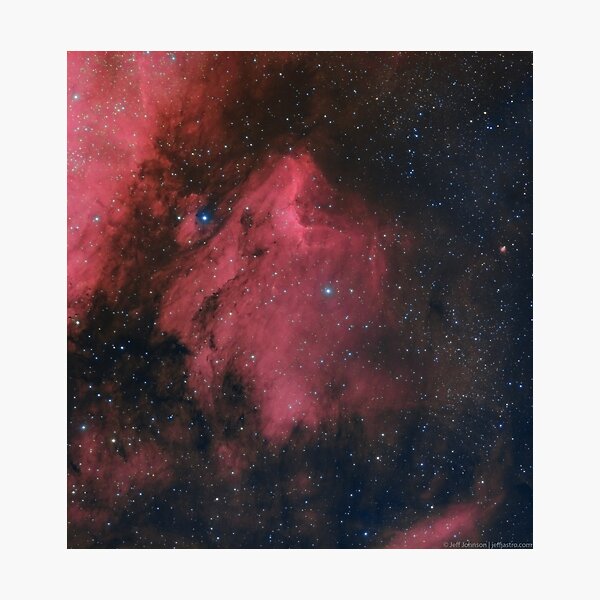 Pelican Nebula (LHaRGB) Photographic Print