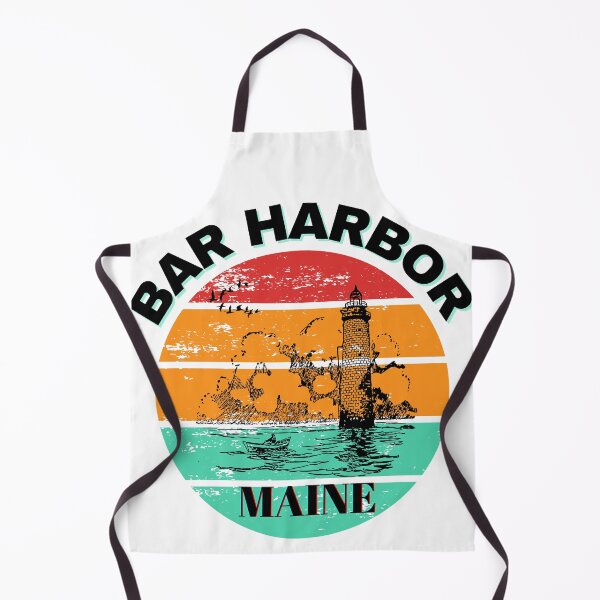 Item preview, Bar Harbor Maine Lighthouse Retro Sunset designed and sold by adriana-holmes.