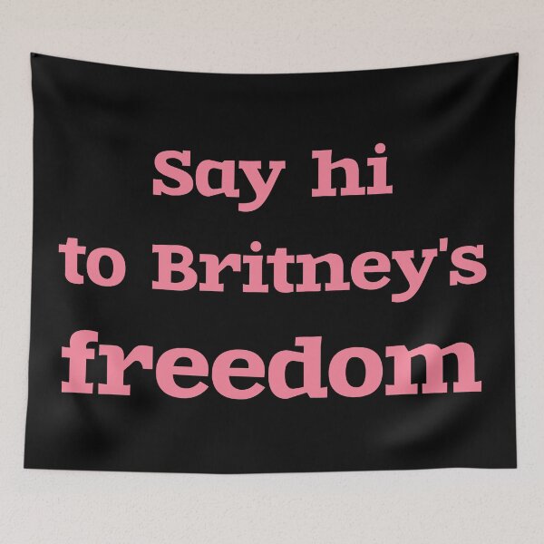 Item preview, Say hi to Britney's freedom (2) designed and sold by 2Girls1Shirt.