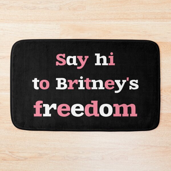 Item preview, Say hi to Britney's freedom (3) designed and sold by 2Girls1Shirt.