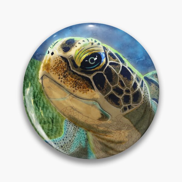 Item preview, Hawksbill Turtle - White designed and sold by ThorReyes.