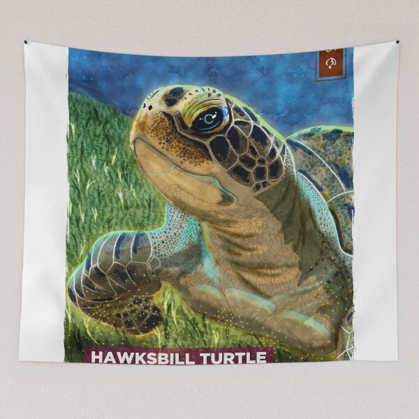 Item preview, Hawksbill Turtle - White designed and sold by ThorReyes.