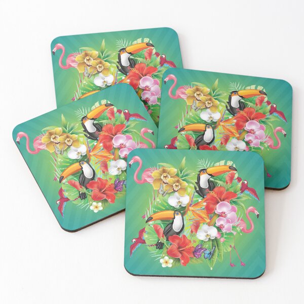Item preview, Tropical Jungle Exotic Birds designed and sold by mark ashkenazi.
