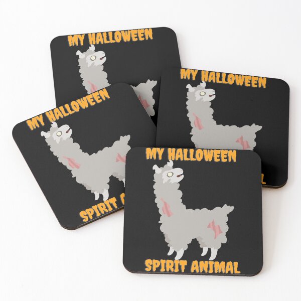 Item preview, Halloween Zombie Llama Spirit Animal  designed and sold by ChrisTalGifts.
