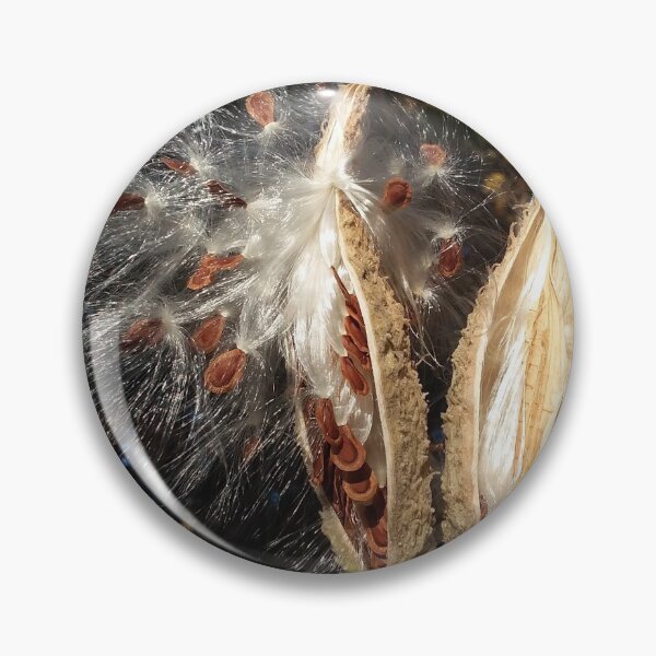 Item preview, Milkweed pods in the Autumn breeze designed and sold by edwardtiptonart.