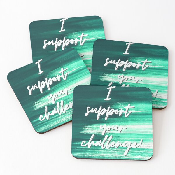 Item preview, I support your challenge! designed and sold by LaBelleMaison.