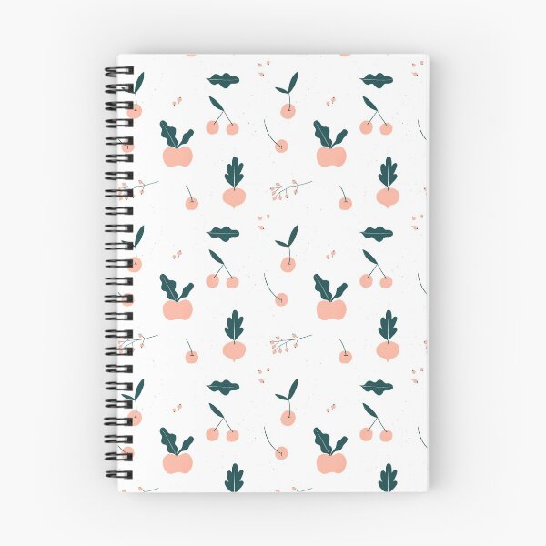 Item preview, Cherries, apples, beets, and berries illustrated pattern designed and sold by GiuliaMartin.