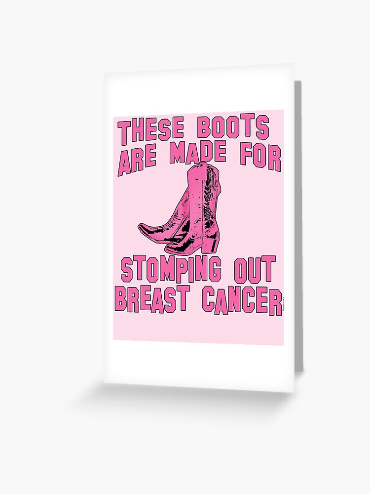 breast cancer cowboy boots