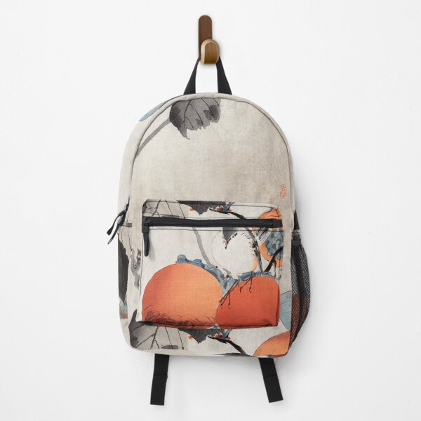 Item preview, Nuthatcher atop Persimmons (ca. 1910) by Ohara Koson designed and sold by Priya Mishra.