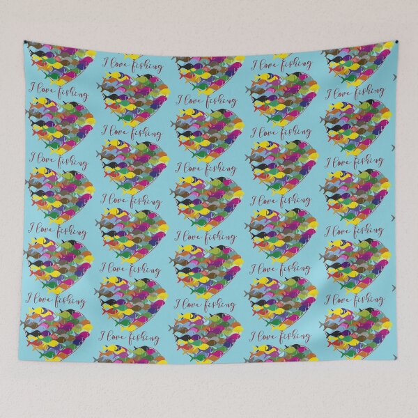 Item preview, I love fishing designed and sold by diaza.