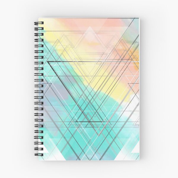 Item preview, Fluid Geometry Triangle Pattern designed and sold by ZubiyaArt.