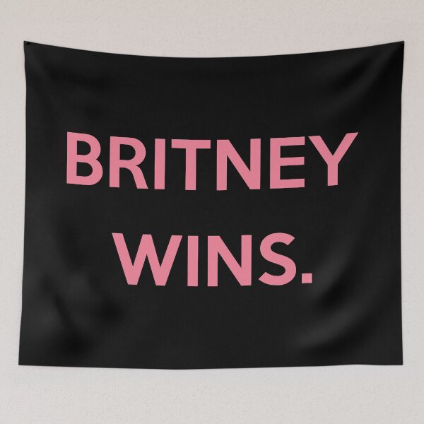 Item preview, Britney wins (dot) designed and sold by 2Girls1Shirt.