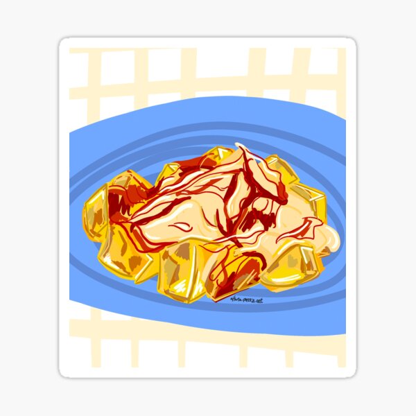 Vista previa del artículo con la obra «Patatas Bravas», diseñado y vendido por Aitanaperez-art.