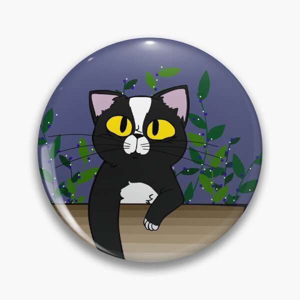 Item preview, Cat in the plant pot designed and sold by Misszombiebride.