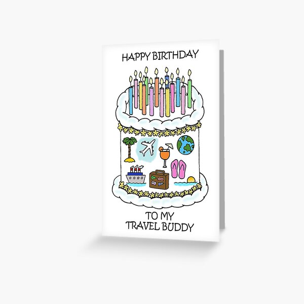 Wishing You A Very Happy Birthday. Cake And Candle Card For Male - View #4