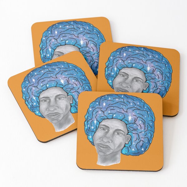 Item preview, 'Galactic Afro' - Hand Drawn Surrealistic Design designed and sold by TaltalimDesign.