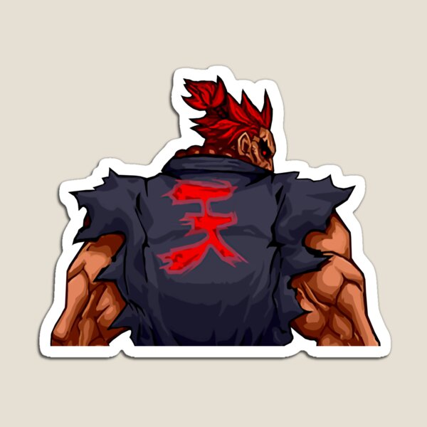 Akuma / Gouki - 3rd Strike Sticker for Sale by PitadorBoy