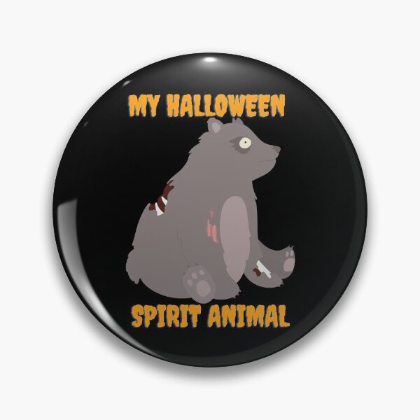 Item preview, Halloween Zombie Bear Spirit Animal  designed and sold by ChrisTalGifts.