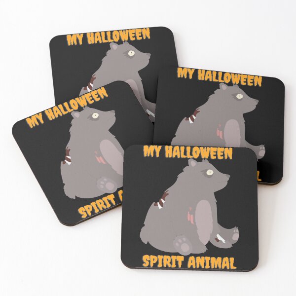 Item preview, Halloween Zombie Bear Spirit Animal  designed and sold by ChrisTalGifts.