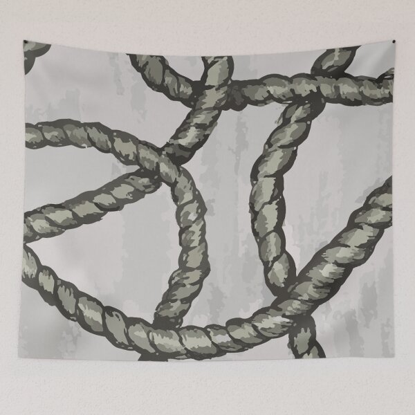 Item preview, 'Tangled Ropes' - Hand Drawn Ink Design designed and sold by TaltalimDesign.
