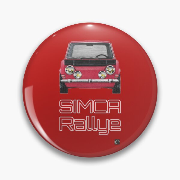 Item preview, Geo3Doodles Simca Rallye Doodle designed and sold by Geo3doodles.