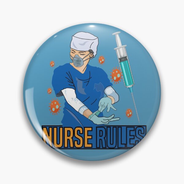 Item preview, Nurse Rules funny designed and sold by Hero Prod.