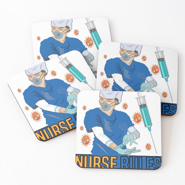 Item preview, Nurse Rules funny designed and sold by Hero Prod.
