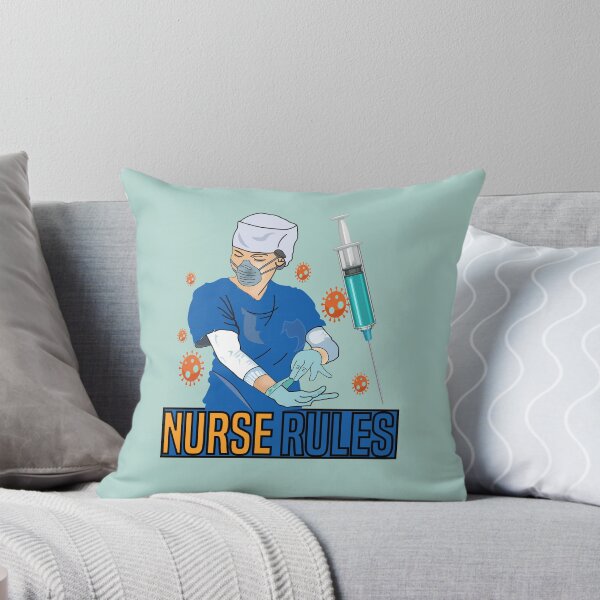 Item preview, Nurse Rules funny designed and sold by Hero Prod.