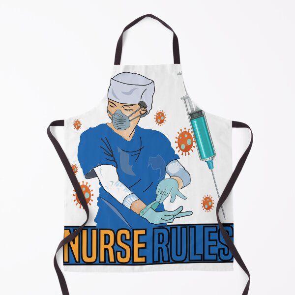 Item preview, Nurse Rules funny designed and sold by Hero Prod.