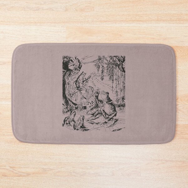 Item preview, Cottagecore Goblincore Aesthetic Mushroom and Dancing Frog designed and sold by FalkDania.