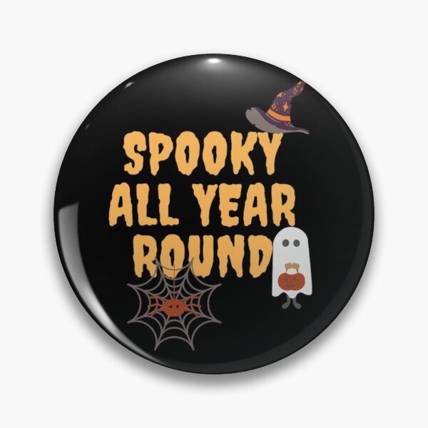 Item preview, Spooky All year round halloween quotes designed and sold by Simi2020.