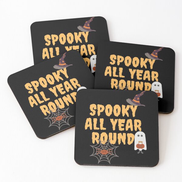 Item preview, Spooky All year round halloween quotes designed and sold by Simi2020.