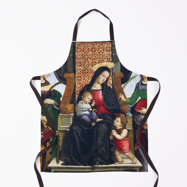 Item preview, Raphael artist, Madonna and Child Enthroned with Saints designed and sold by Artysannie.