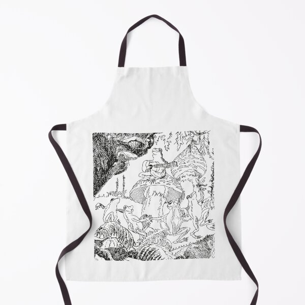 Item preview, Cottagecore Goblincore Aesthetic Guitarr Frog on Mushroom designed and sold by FalkDania.