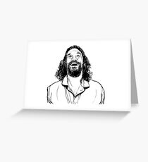 The Dude - Ecstatic Greeting Card