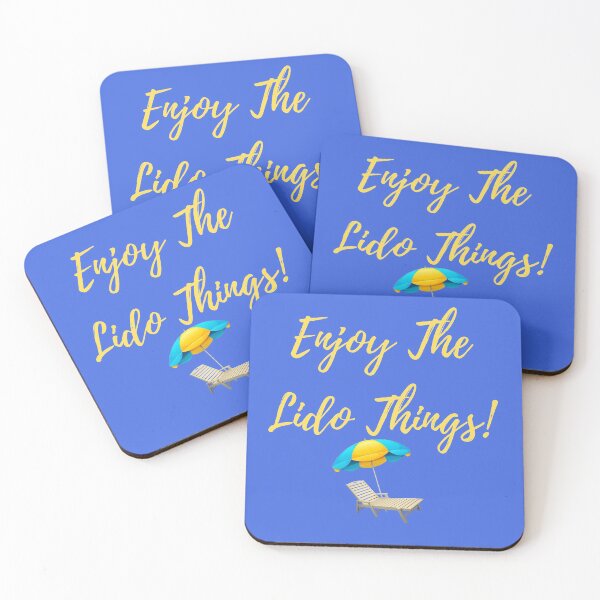 Item preview, Enjoy The Lido Things designed and sold by GuwdTCo.