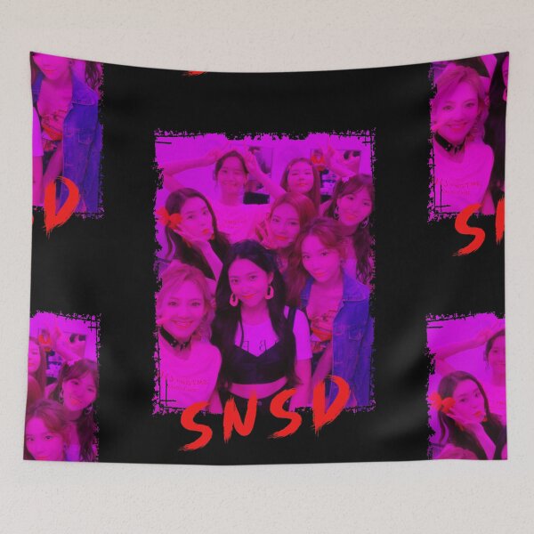 Item preview, Girls Generation SNSD Kpop Group Members Purple Korean Kpop RGB Color Design designed and sold by Piosenka Art.
