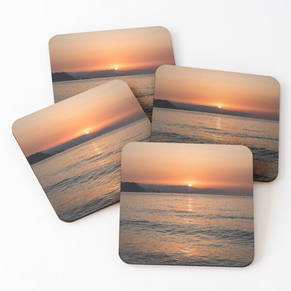 Item preview, Warm sunrise landscape on the beach  designed and sold by sarahernaandez.
