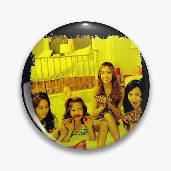 Item preview, Girls Generation SNSD Kpop Group Members Yellow Korean Kpop RGB Color Design designed and sold by Piosenka Art.
