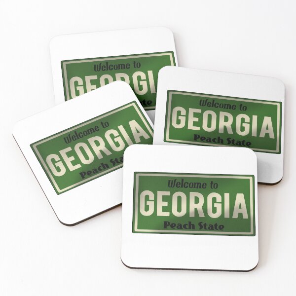 Item preview, Georgia License Plate designed and sold by hraeofsunshine.