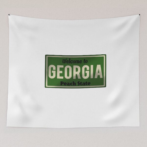Item preview, Georgia License Plate designed and sold by hraeofsunshine.