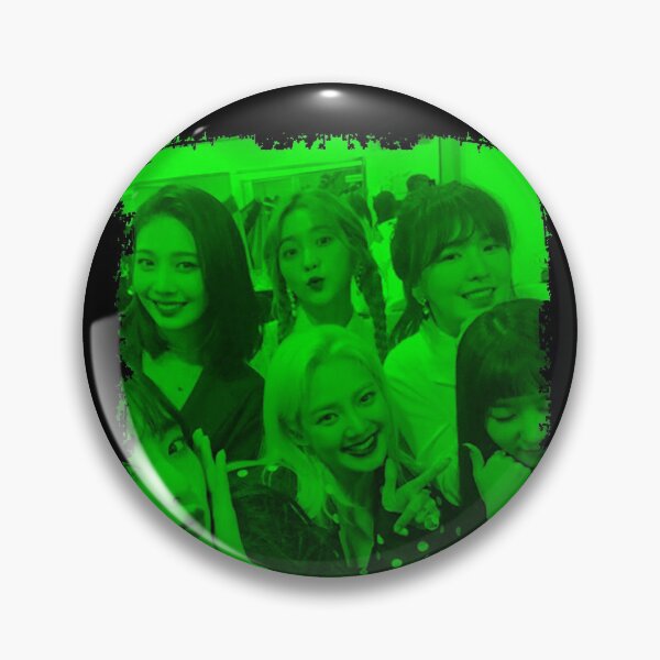 Item preview, Girls Generation SNSD Kpop Group Members Green Korean Kpop RGB Color Design designed and sold by Piosenka Art.
